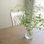 テーブルの上の花瓶