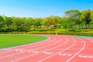 陸上のトラック